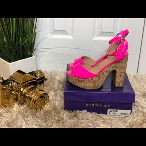 Madden girl chunky heels 🛍